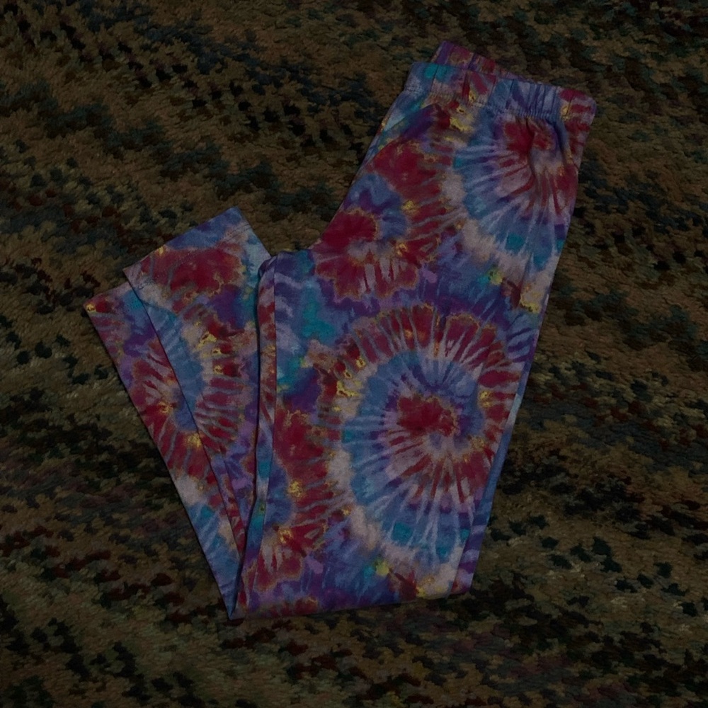 Colorful Tie-Dye Leggings